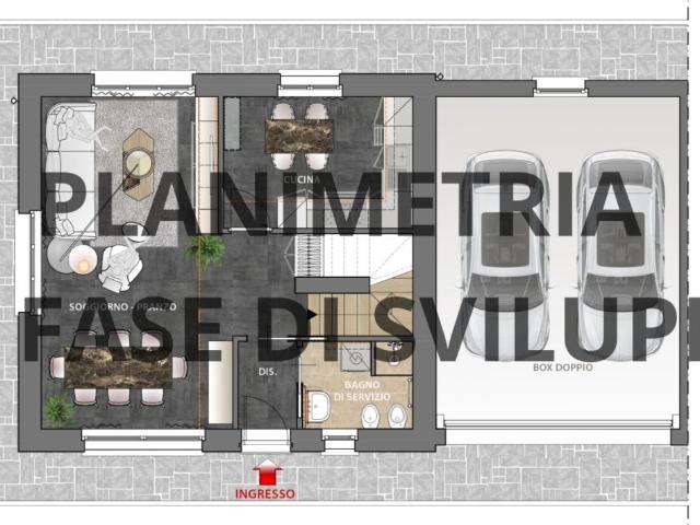 Villanuova, via Circonvallazione bilocale 65mq