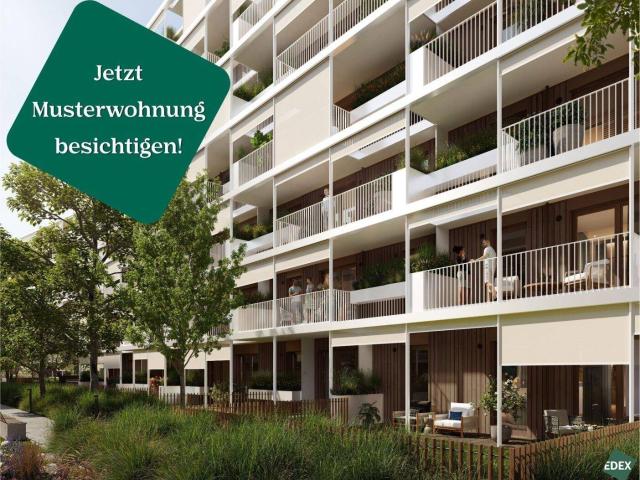 VILLAGE IM DRITTEN | BAUFELD 14A | Moderne 2 Zimmer Wohnung mit Freifläche