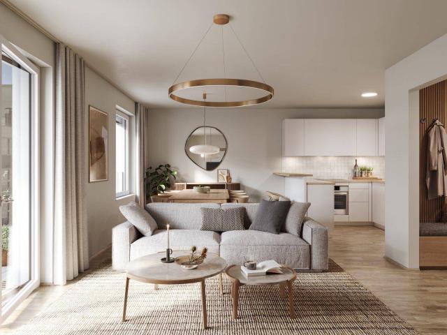 „Village im Dritten – PARK HOMES“ Provisionsfreie 2 Zimmer Eigentumswohnung Erstbezug Top 84