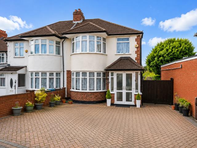 Village Way, Pinner HA5, 3 bed semi detached house to rent, £2,500 pcm | PrimeLocation