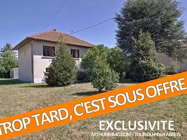 Villages du Lac de Paladru 38850 Achat / Vente maison 4 pièces t4