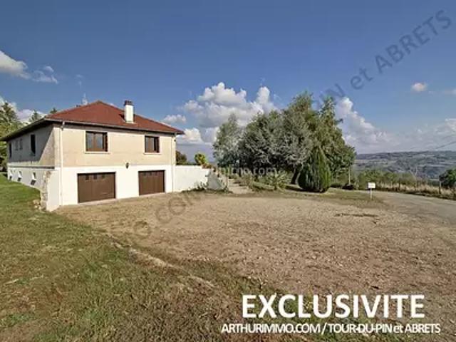 Villages du Lac de Paladru 38850 Achat / Vente maison 6 pièces t6 cave