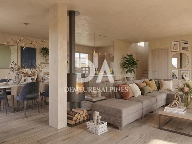 VILLARD: Maison RE 2020 102m² Sud Est + Terrasse 33m² + Garage 19m²