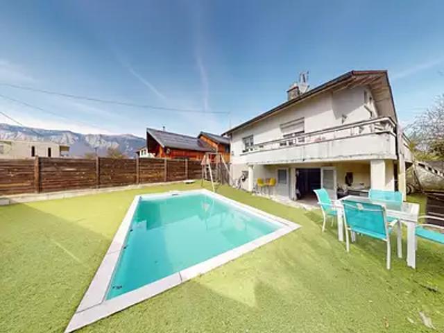 Villard Bonnot 38190 Achat / Vente maison 6 pièces t6 au dernier étage parking