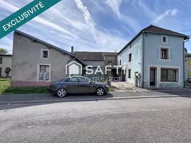 Villars le Pautel 70500 Achat / Vente maison 6 pièces t6 parking