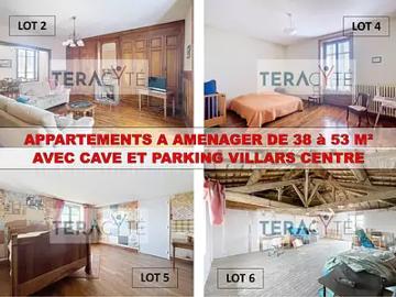 Villars les Dombes 01330 Achat / Vente appartement 2 pièces t2 parking
