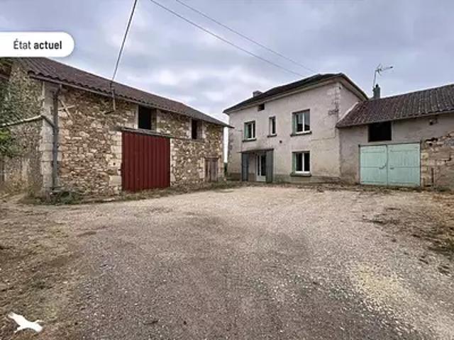 Villars 24530 Achat / Vente maison 5 pièces t5 parking