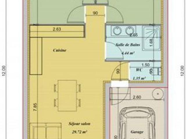 Villas 56m² Cabestany