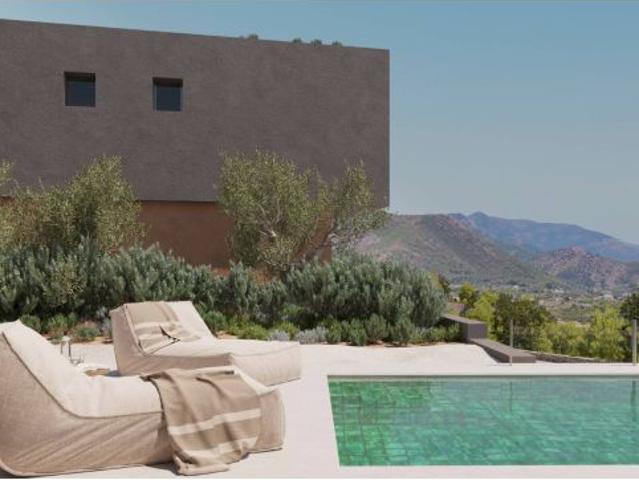 Villas de arquitectura organica de 3 dormitorios a la venta en Lliber, Costa Blanca