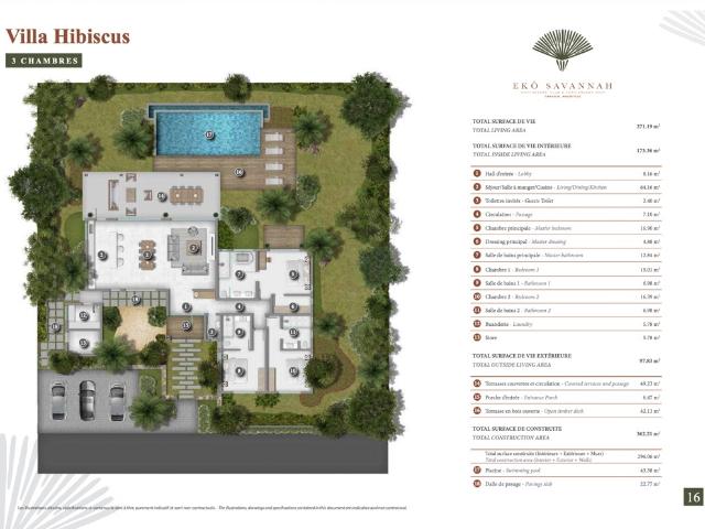 VILLAS DE LUXE NEUVE ILE MAURICE TAMARIN