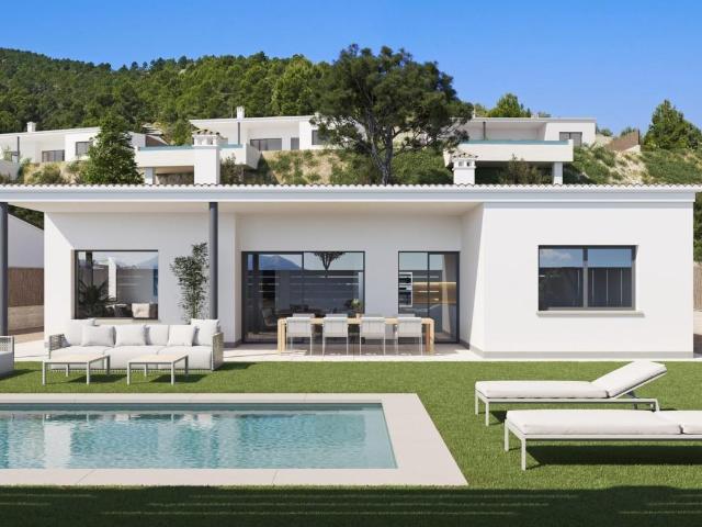 Villas de nueva construcción en Penáguila: tranquilidad y na. 130m² Penàguila