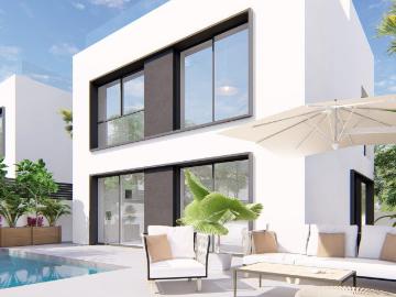 Villas De Nueva Construcción En Villajoyosa Residencial de n. 119m² La Mota