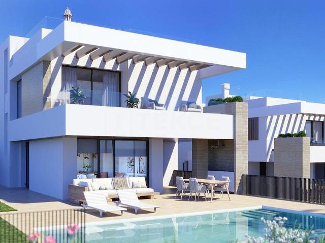 Villas modernas en un barrio prestigioso en Estepona España