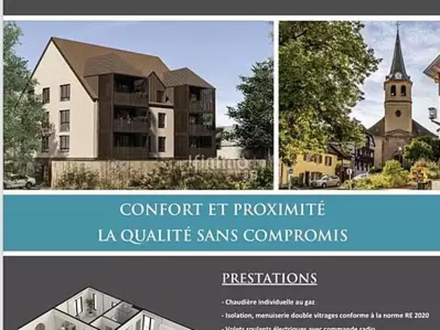 Villé 67220 Achat / Vente appartement 4 pièces t4