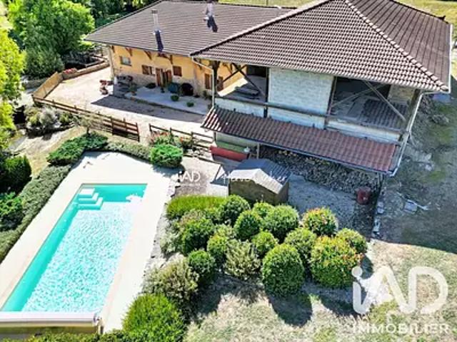 Villemotier 01270 Achat / Vente maison 7 pièces t7 terrasse garage