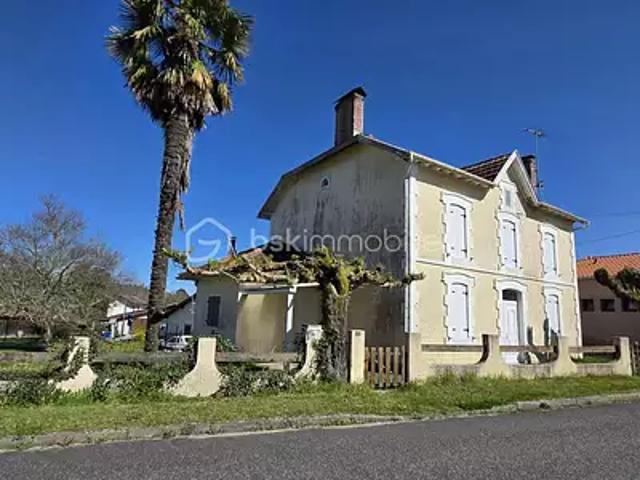 Villenave 40110 Achat / Vente maison 6 pièces t6 terrasse cave