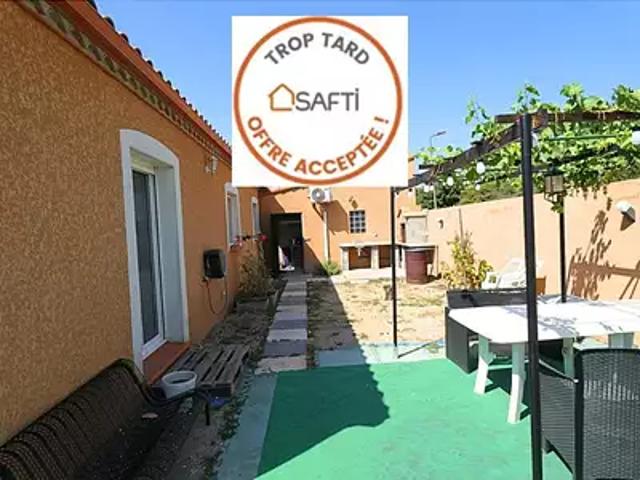 Villeneuve Minervois 11160 Achat / Vente maison 4 pièces t4 parking
