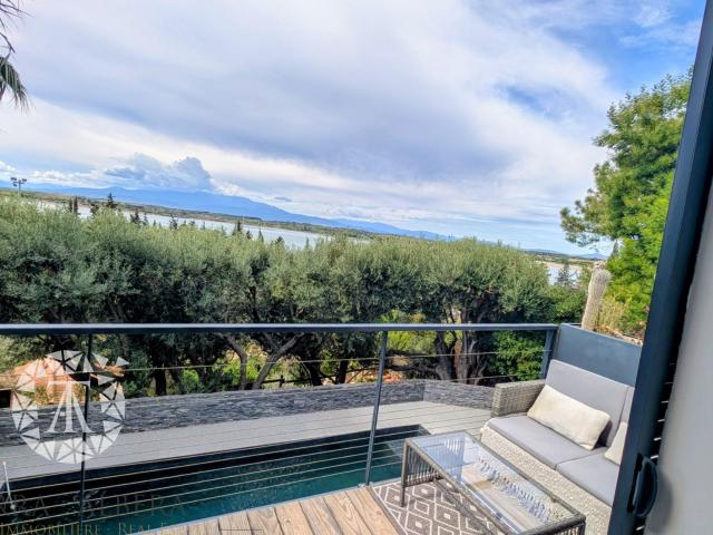 Villeneuve de la Raho, 4 faces Villa Familiale avec Vue Imprenable sur le Lac et le Canigou