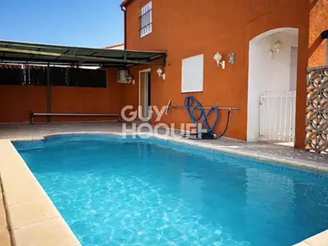 Villeneuve de la Raho 66180 Achat / Vente maison 6 pièces t6 piscine terrasse