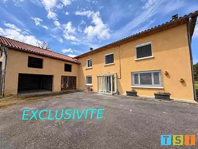 Villeneuve Lécussan 31580 Achat / Vente maison 5 pièces t5