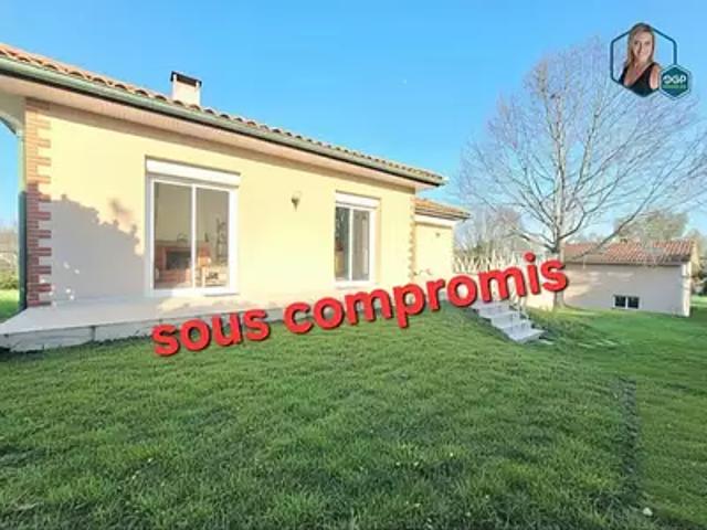 Villeneuve lès Bouloc 31620 Achat / Vente maison 5 pièces t5 terrasse parking