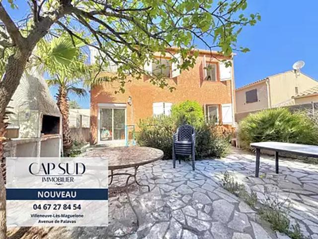 Villeneuve lès Maguelone 34750 Achat / Vente maison 5 pièces t5 parking