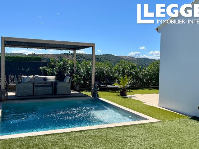 VILLENEUVE LOUBET — Magnifique maison contemporaine de 120 m² • DPE A • Sous Garantie décennale