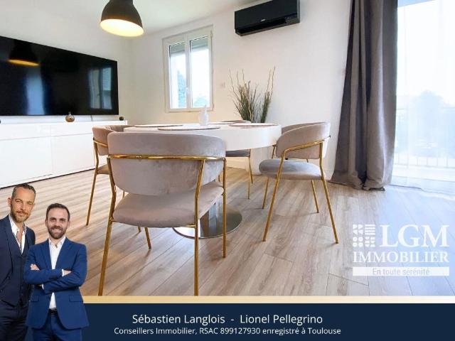 Villeneuve Tolosane, Maison 136 m² – 2 logements – Jardin 65. 136m² Villeneuve Tolosane
