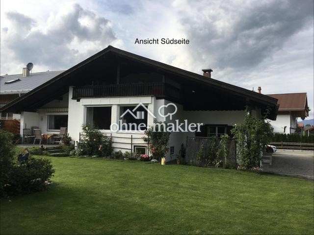 Villengrundstück mit 50er Jahre Haus in ruhiger Aussichtslage inmitten von Oberstdorf gegen Gebot