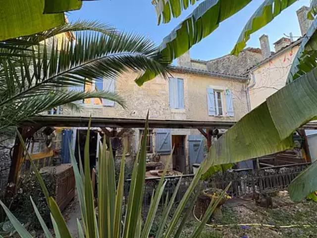 Villefranche de Lonchat 24610 Achat / Vente maison 8 pièces t8 jardin terrasse