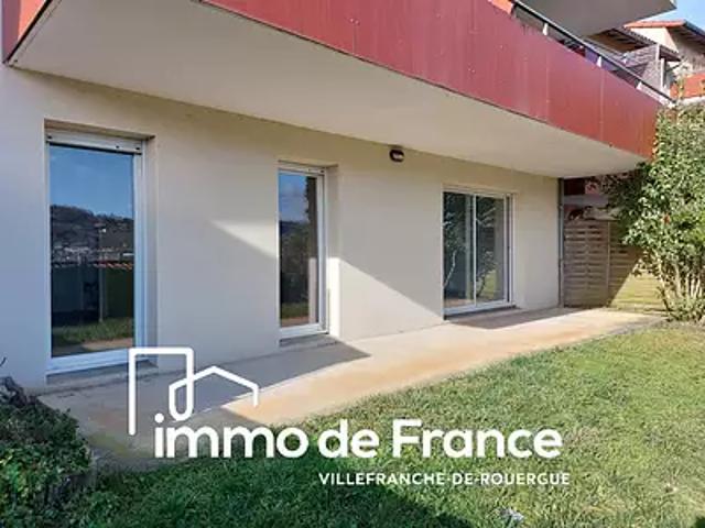 Villefranche de Rouergue 12200 Achat / Vente appartement 3 pièces t3 au dernier étage