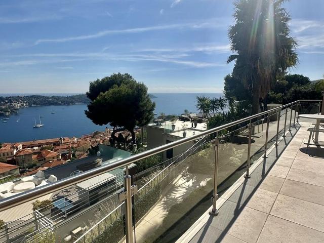 Villefranche sur Mer | Villa d'Exception avec Vue Panoramique Époustouflante sur la Rade | 6 Pièces