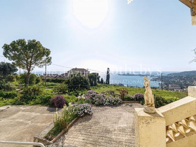 Villefranche Sur Mer propriété 200 m² terrain 5700 m² vue me. 200m² Villefranche sur Mer