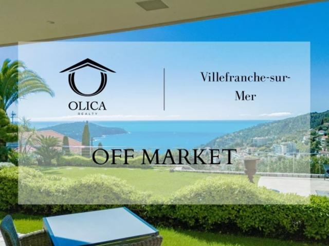 Villefranche sur mer Sublime Villa avec vue mer