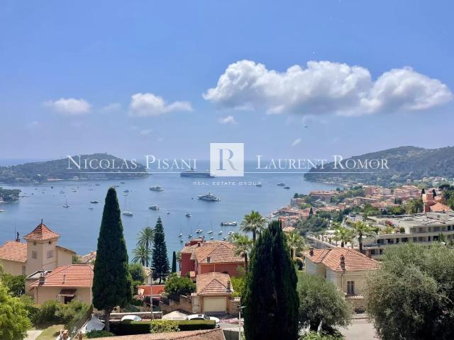 Villefranche Vue Panoramique Terrasse Jardin Garage. 84m² Villefranche sur Mer