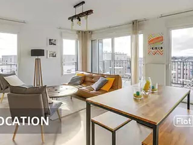 Villejuif 94800 Location appartement 6 pièces t6 au dernier étage terrasse