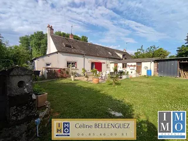 Villequiers 18800 Achat / Vente maison 5 pièces t5 terrasse