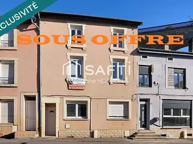 Villerupt 54190 Achat / Vente appartement 3 pièces t3