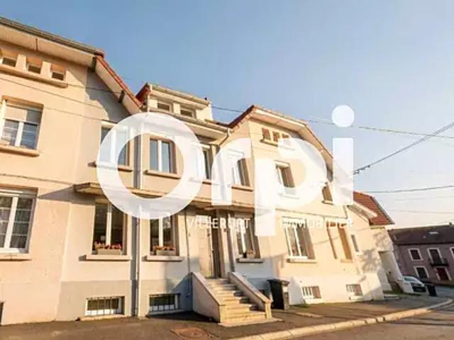Villerupt 54190 Achat / Vente maison 5 pièces t5 terrasse cave