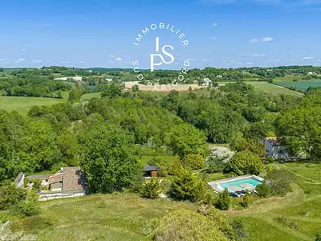 Villeréal 47210 Achat / Vente maison 10 pièces t10 piscine cave