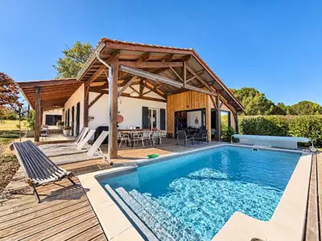 Villeréal 47210 Achat / Vente maison 5 pièces t5 au dernier étage piscine