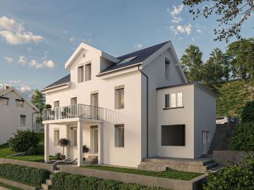 Villeret, renoviertes Einfamilienhaus mit 2 Wohnungen