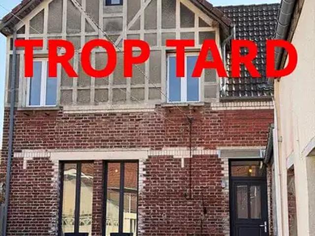 Villers Bretonneux 80800 Achat / Vente maison 6 pièces t6 terrasse parking
