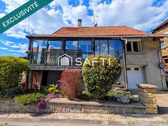 Villersexel 70110 Achat / Vente maison 4 pièces t4 piscine terrasse
