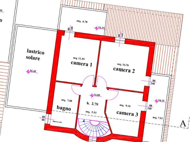 Villetta a schiera angolare in vendita a San Rocco a Pilli S. 165m² Sovicille