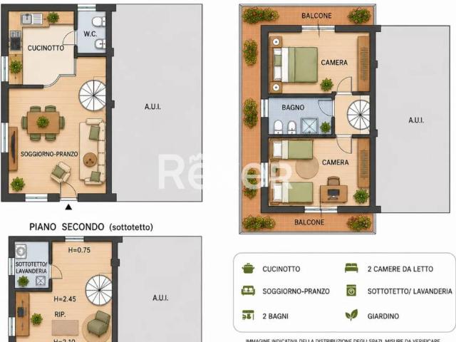 Villetta a schiera in vendita a Montefiore Conca RN