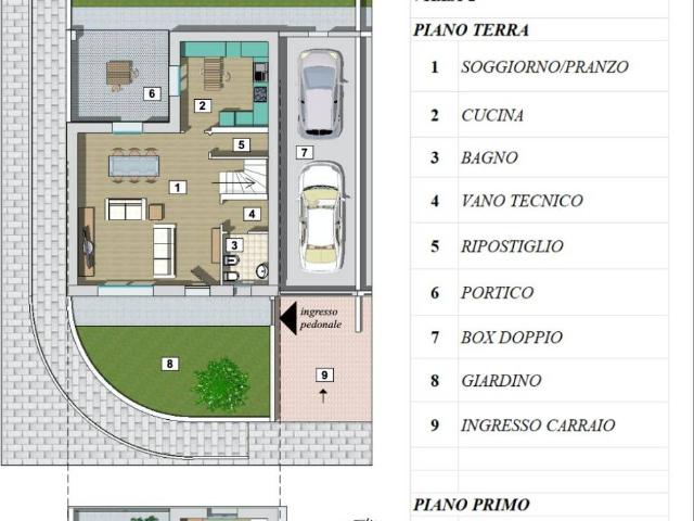 Villetta a schiera in vendita a Cameri NO