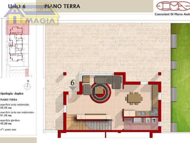 Villetta a schiera in vendita a Colli del Tronto AP