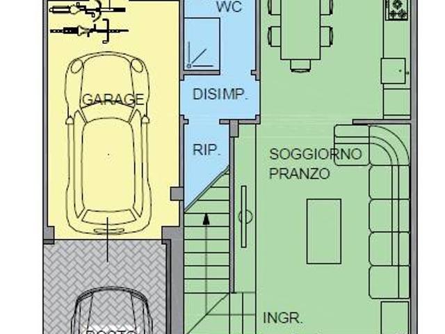 Villetta a schiera in vendita a Gambettola FC