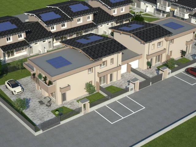 Villetta a schiera in vendita a Pagazzano BG